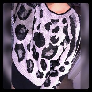 🐾 Animal Print Sweater🖤